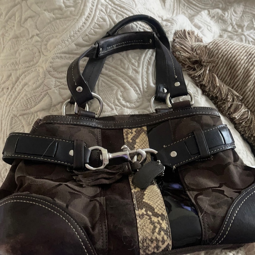 Coach purse, used